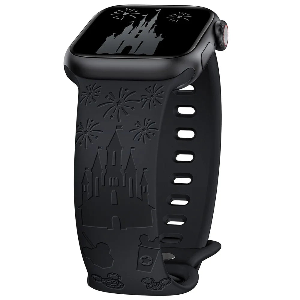 2 Pack Disney Engraved Apple Watch Strap
