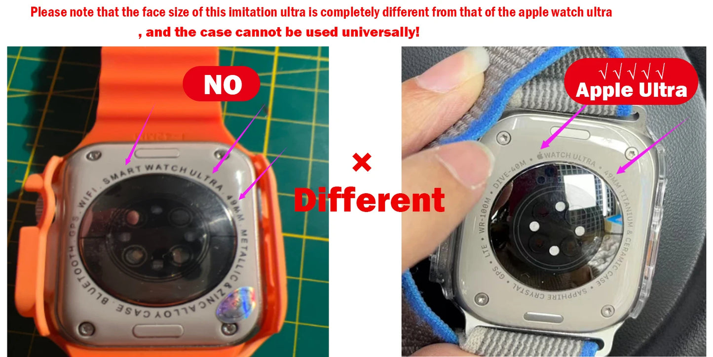Glass & Case For Apple Watch Ultra 49mm