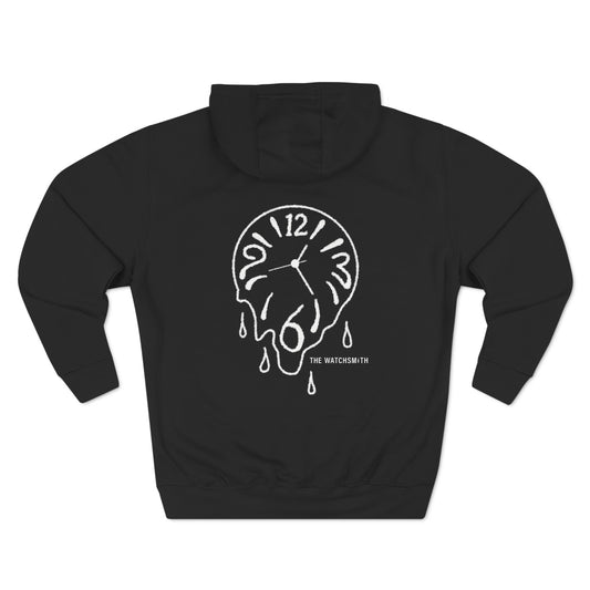 The WatchSmith Melted Clock Hoodie