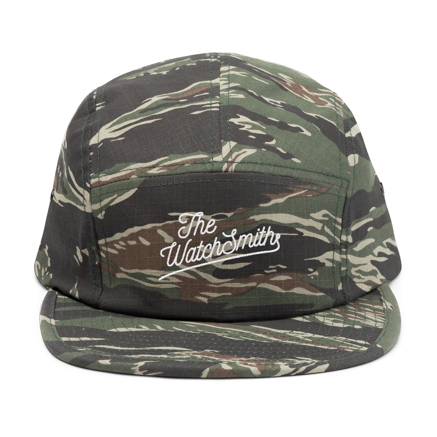 The WatchSmith Embroidered 5 Panel Cap