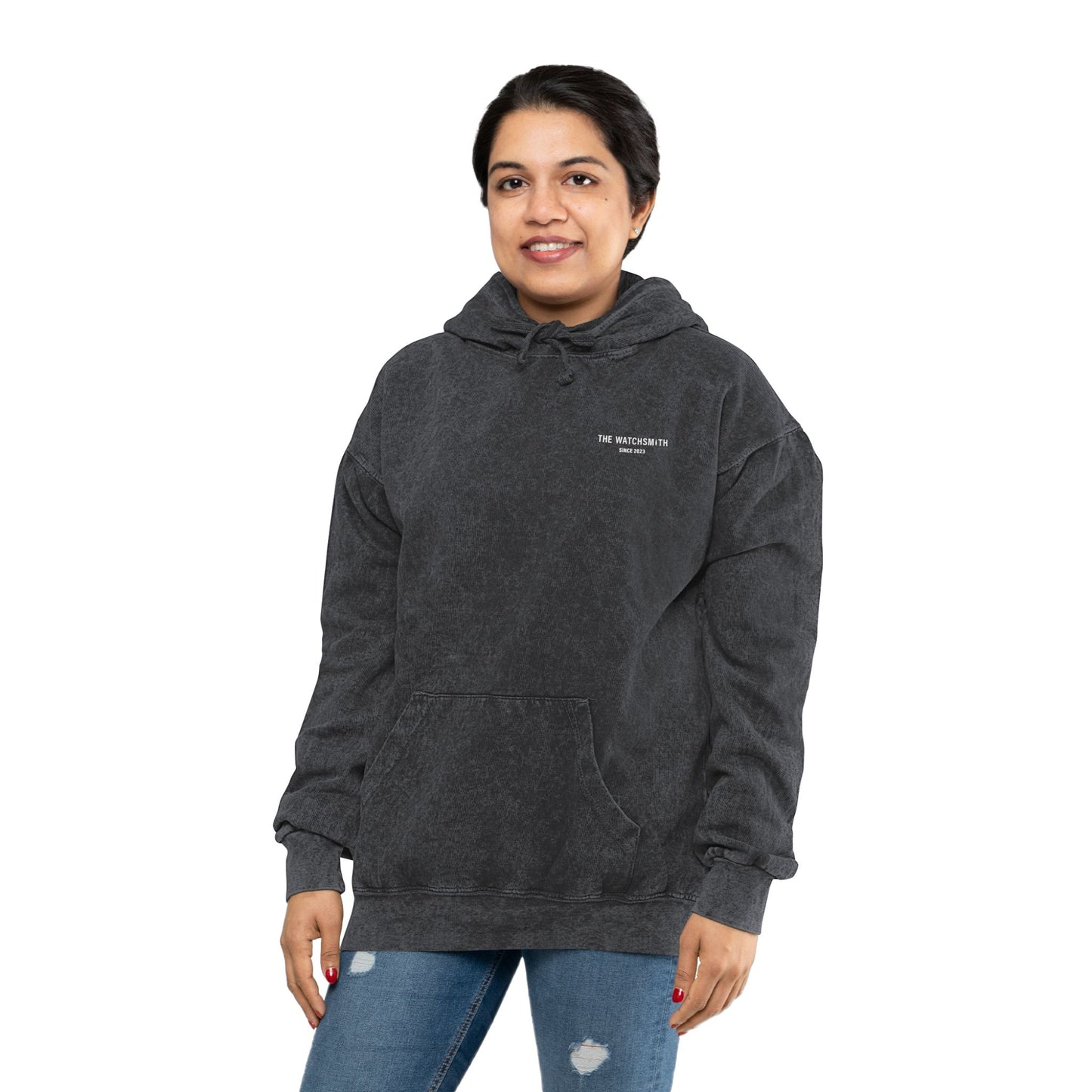 The WatchSmith Unisex Mineral Wash Hoodie