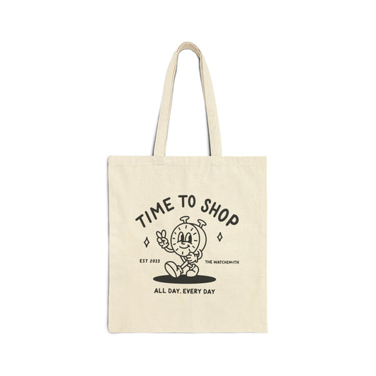 The WatchSmith Cotton Canvas Tote Bag