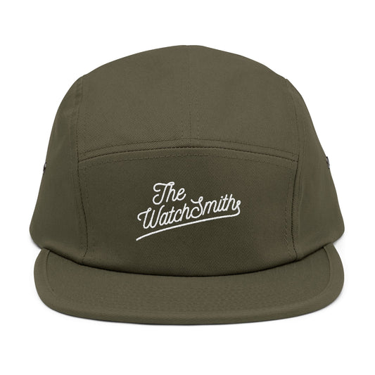 The WatchSmith Embroidered 5 Panel Cap