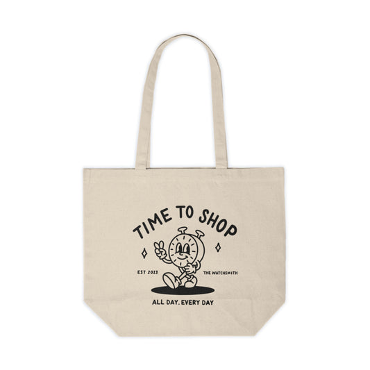 The WatchSmith Canvas Shopping Tote