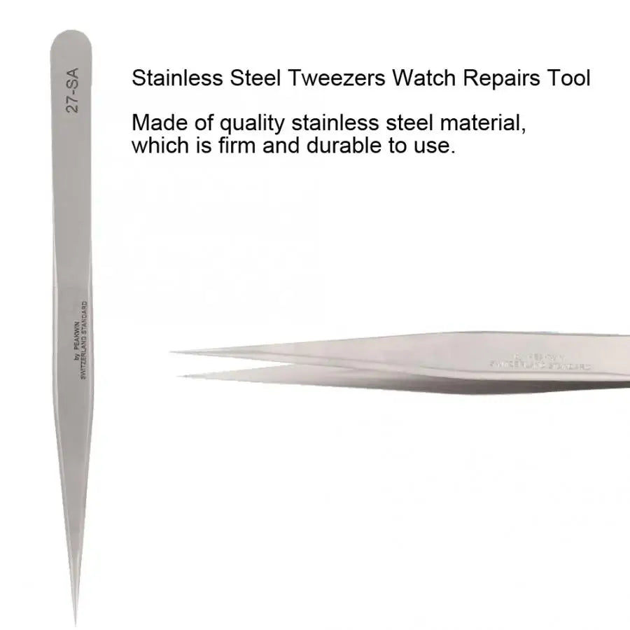 Stainless Steel Antimagnetic Watchmaker Tweezers