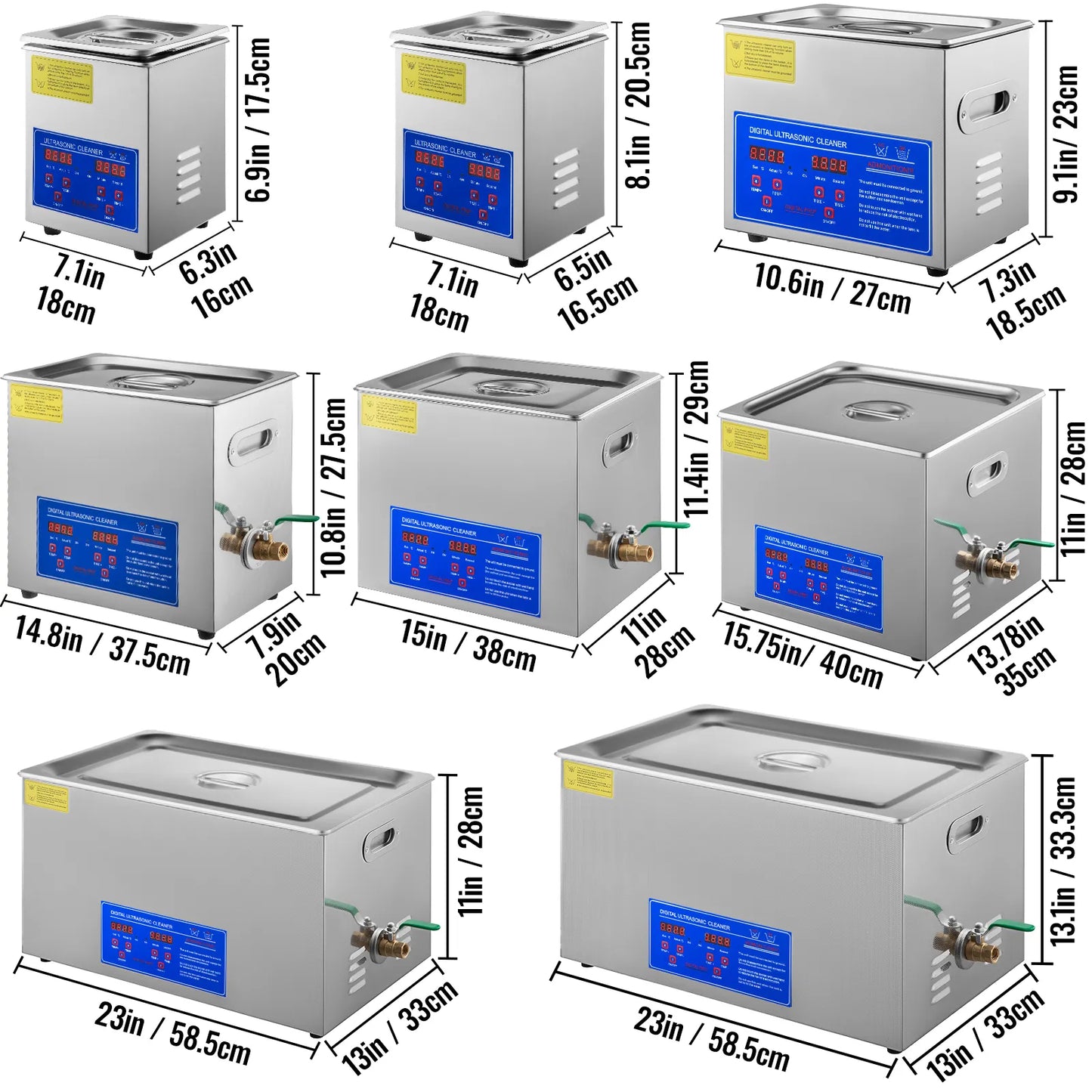 Large Capacity Ultrasonic Cleaner