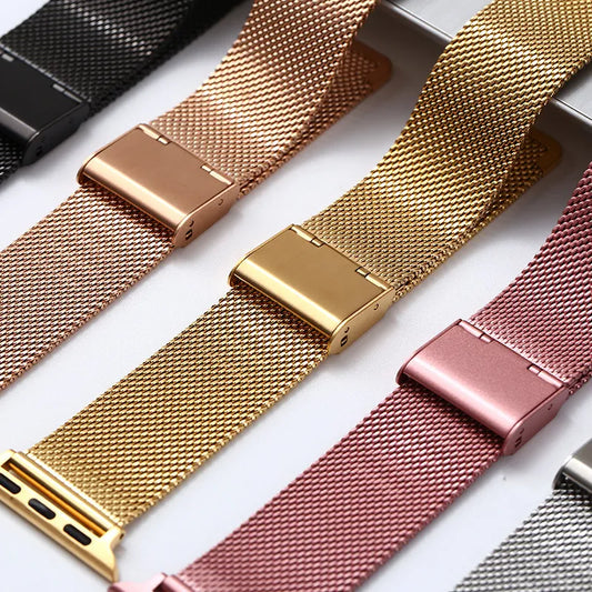 Colorful Stainless Steel Bracelet For Apple Watch