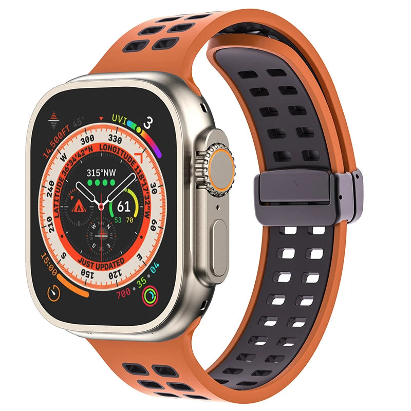 Magnetic Folding Strap For Apple Watch