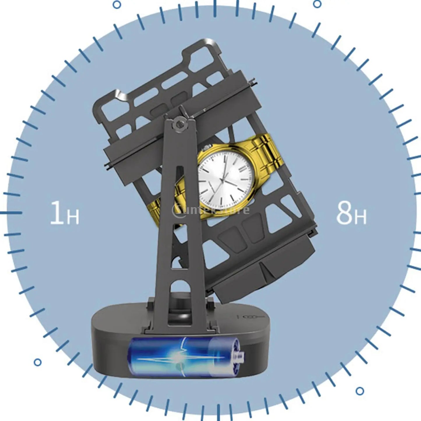 USB Automatic Watch Winder Skeleton