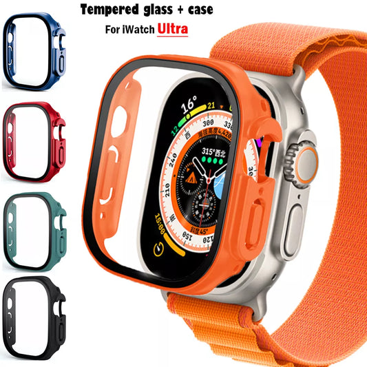 Glass & Case For Apple Watch Ultra 49mm