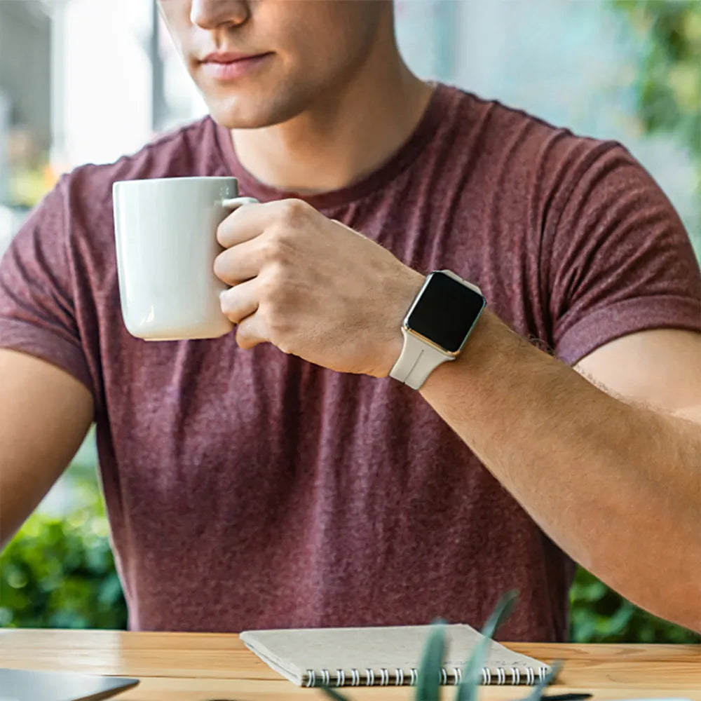 Magnetic Rubber Strap For Apple Watch