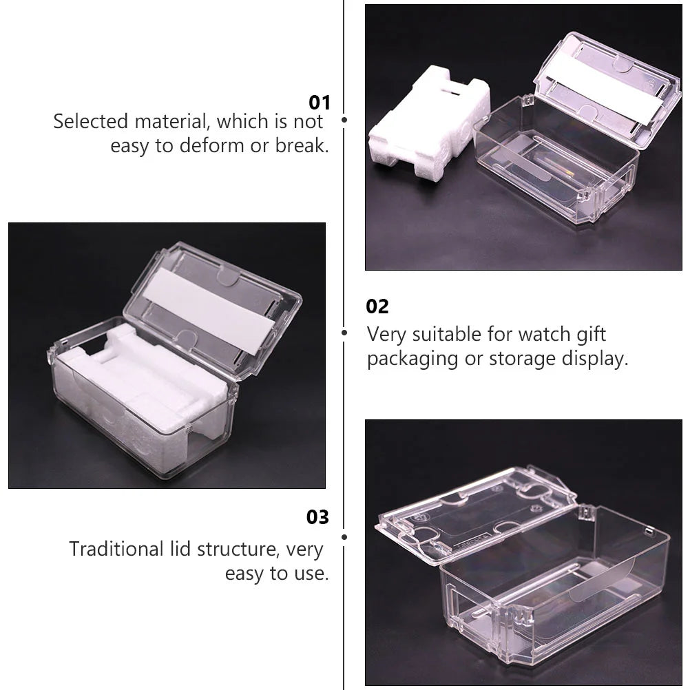 Transparent Watch Storage Box