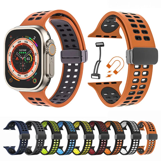 Magnetic Folding Strap For Apple Watch