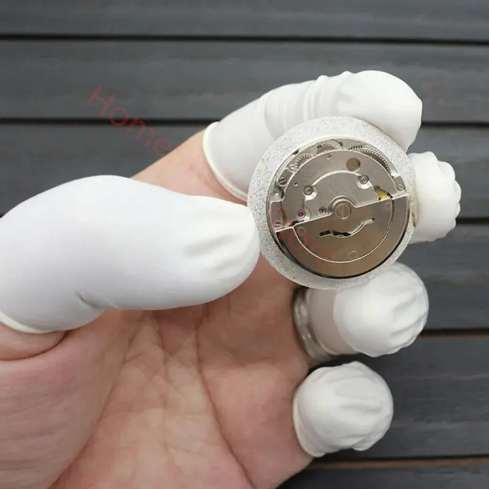 Latex Finger Gloves for Watch Repair